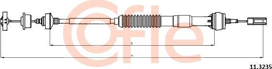 Cofle 11.3235 - Debriyaj kabeli furqanavto.az