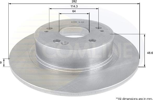 Comline ADC0559 - Əyləc Diski furqanavto.az