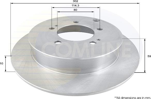 Comline ADC1586 - Əyləc Diski furqanavto.az