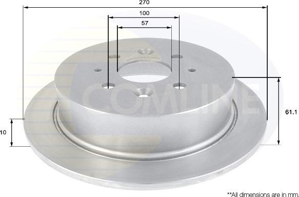 Comline ADC1059 - Əyləc Diski furqanavto.az