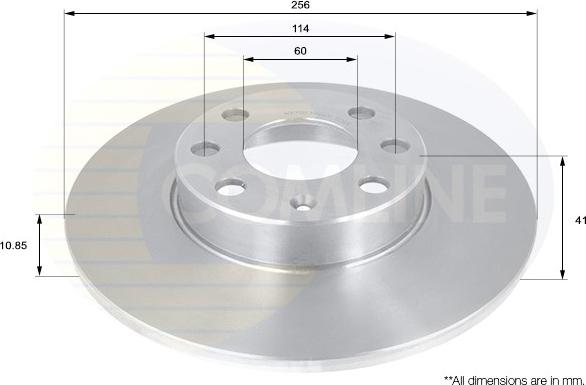 Comline ADC1120 - Əyləc Diski furqanavto.az