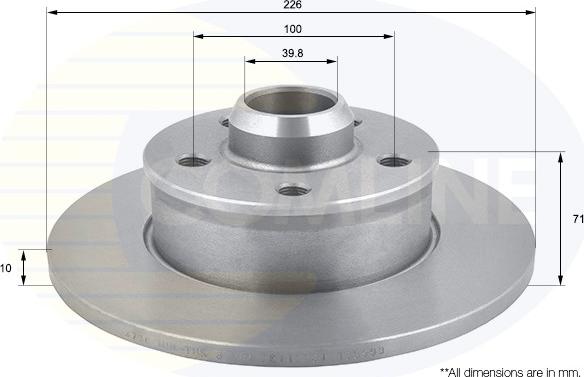 Comline ADC3001 - Əyləc Diski furqanavto.az