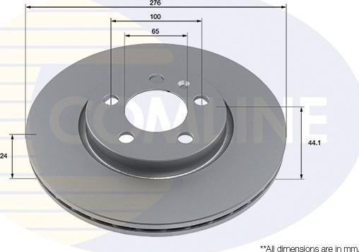 Comline ADC2992V - Əyləc Diski furqanavto.az