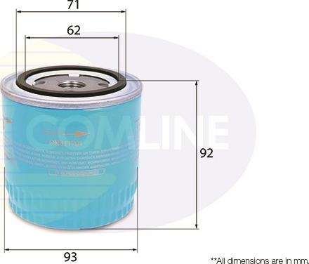 Comline CNS11701 - Yağ filtri furqanavto.az