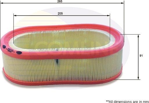 Comline EAF411 - Hava filtri furqanavto.az