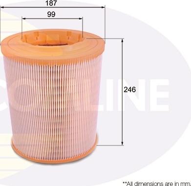 Comline EAF635 - Hava filtri furqanavto.az