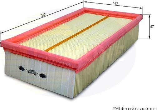 Comline EAF366 - Hava filtri furqanavto.az