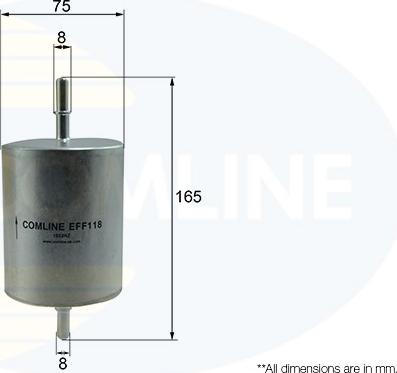 Comline EFF118 - Yanacaq filtri furqanavto.az