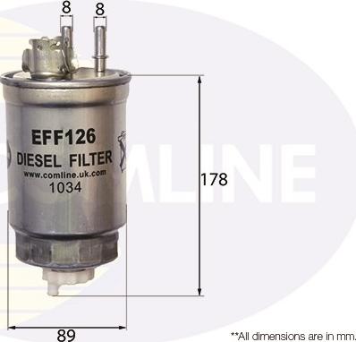 Comline EFF126 - Yanacaq filtri furqanavto.az