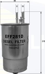 Comline EFF281D - Yanacaq filtri furqanavto.az