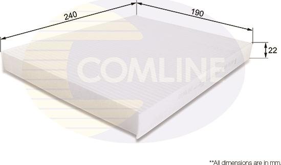 Comline EKF151 - Filtr, daxili hava furqanavto.az