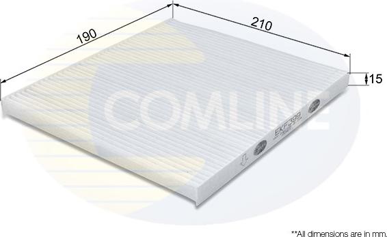 Comline EKF399 - Filtr, daxili hava furqanavto.az