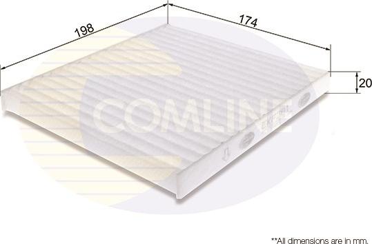 Comline EKF381 - Filtr, daxili hava furqanavto.az