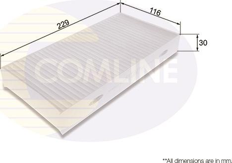 Comline EKF339 - Filtr, daxili hava furqanavto.az