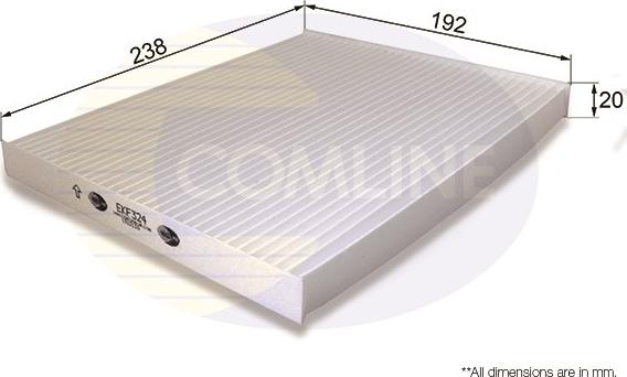 Comline EKF324 - Filtr, daxili hava furqanavto.az