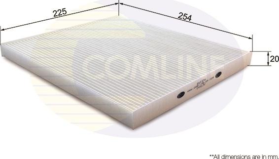 Comline EKF374 - Filtr, daxili hava furqanavto.az