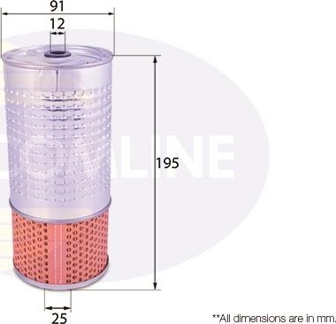 Comline EOF129 - Yağ filtri furqanavto.az