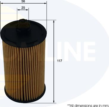 Comline EOF343 - Yağ filtri furqanavto.az