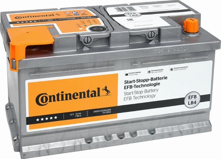 Continental 2800012005280 - Başlanğıc batareyası furqanavto.az