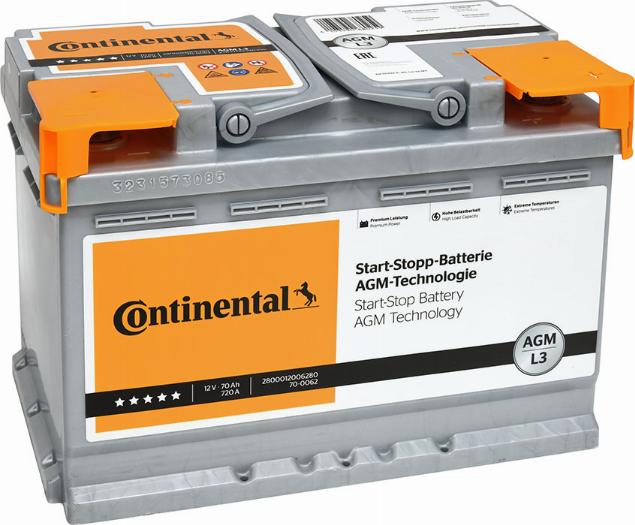 Continental 2800012006280 - Başlanğıc batareyası furqanavto.az