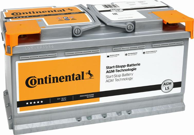 Continental 2800012008280 - Başlanğıc batareyası furqanavto.az