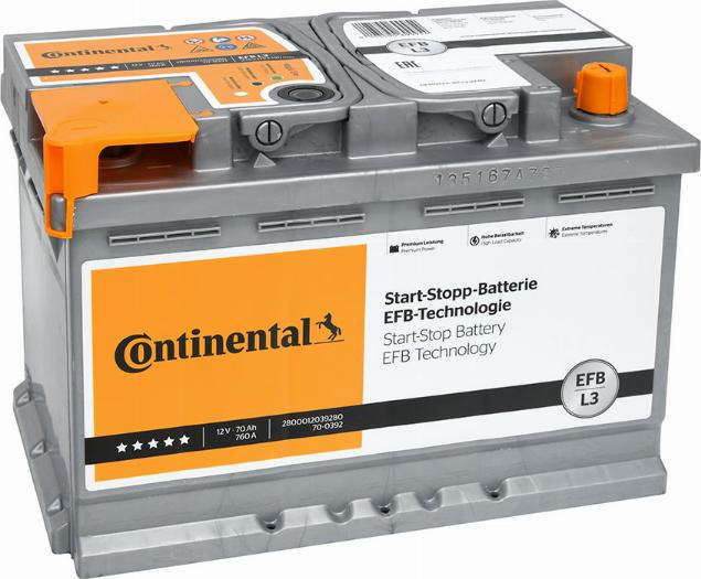 Continental 2800012039280 - Başlanğıc batareyası furqanavto.az