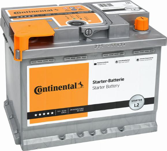 Continental 2800012021280 - Başlanğıc batareyası furqanavto.az