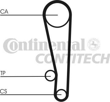 CONTINENTAL CTAM BR CT1013K1 - Vaxt kəməri dəsti furqanavto.az