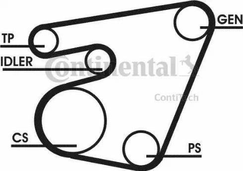 Continental 6PK1715D1 - V-yivli kəmər dəsti furqanavto.az