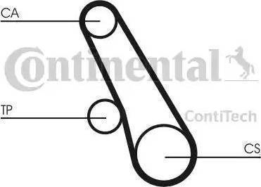 Continental CT 1012 - Vaxt kəməri furqanavto.az