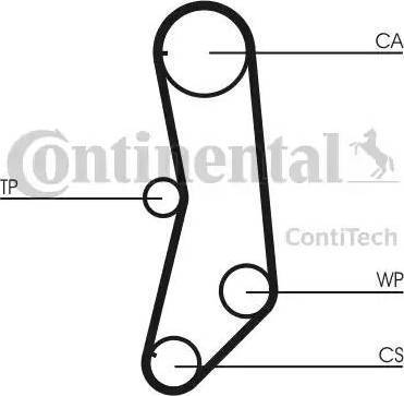 Continental CT997K1 - Vaxt kəməri dəsti furqanavto.az