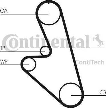 Continental CT535 - Vaxt kəməri furqanavto.az