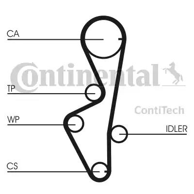 Continental CT916 - Vaxt kəməri furqanavto.az