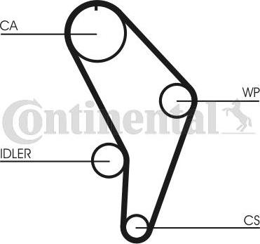 CONTITECH CT926K1 - Vaxt kəməri dəsti furqanavto.az
