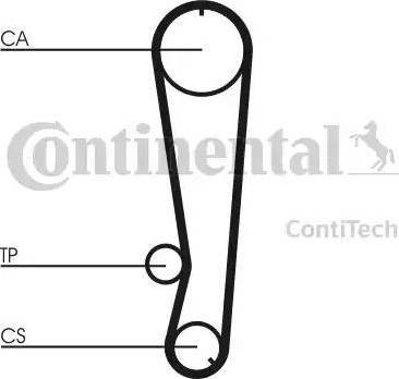 Continental CT569 - Vaxt kəməri furqanavto.az