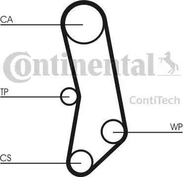 Continental CT503K1 - Vaxt kəməri dəsti furqanavto.az