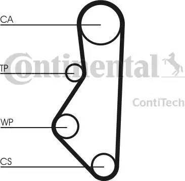 Continental CT585 - Vaxt kəməri furqanavto.az