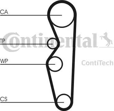 Continental CT576 - Vaxt kəməri furqanavto.az