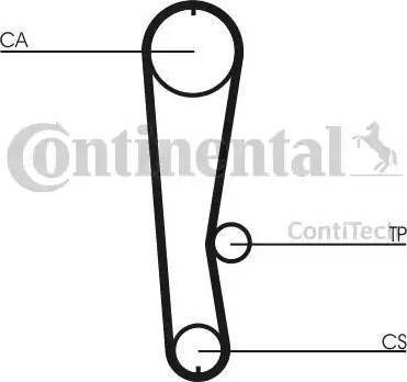 Continental CT680 - Vaxt kəməri furqanavto.az