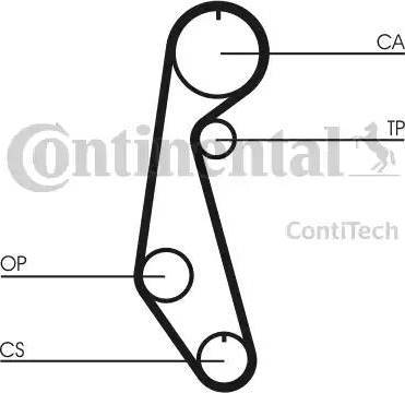 Continental CT679 - Vaxt kəməri furqanavto.az