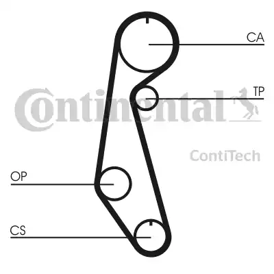 Continental CT679 - Vaxt kəməri furqanavto.az