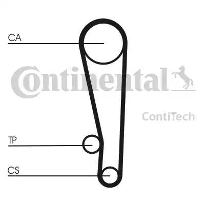 Continental CT1013K1 - Vaxt kəməri dəsti furqanavto.az