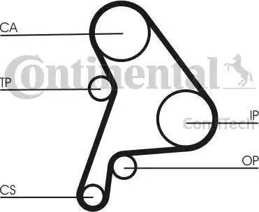 Continental CT 1012 - Vaxt kəməri furqanavto.az