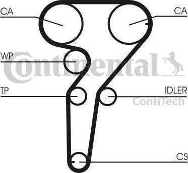 Continental CT 1149 - Vaxt kəməri furqanavto.az