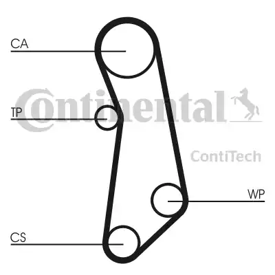 Continental CT1115 - Vaxt kəməri furqanavto.az