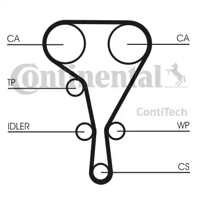 Continental CT 1130 - Vaxt kəməri furqanavto.az