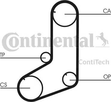 Continental CT801 - Vaxt kəməri furqanavto.az