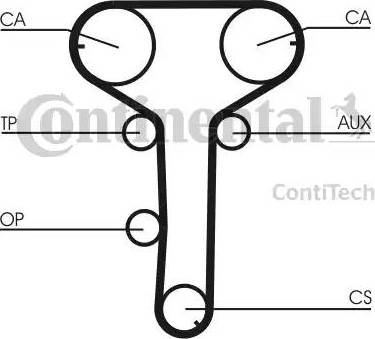 Continental CT 815 - Vaxt kəməri furqanavto.az