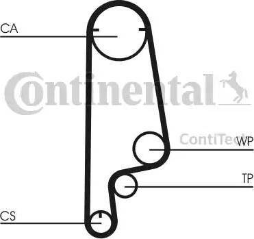 Continental CT799 - Vaxt kəməri furqanavto.az