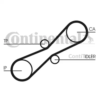 Continental CT791 - Vaxt kəməri furqanavto.az